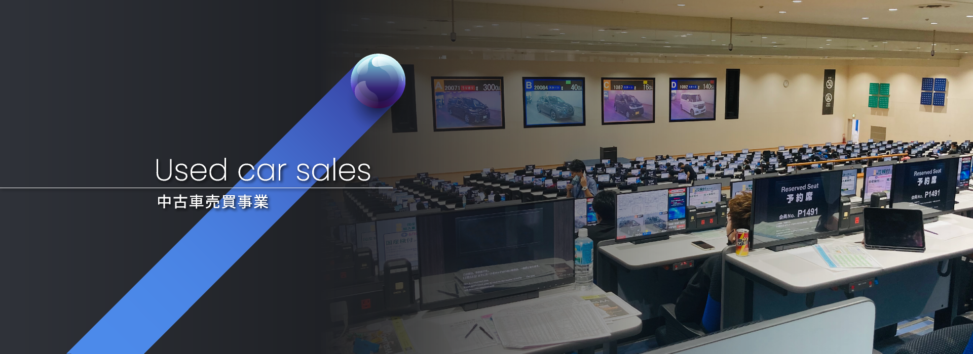 中古車売買事業