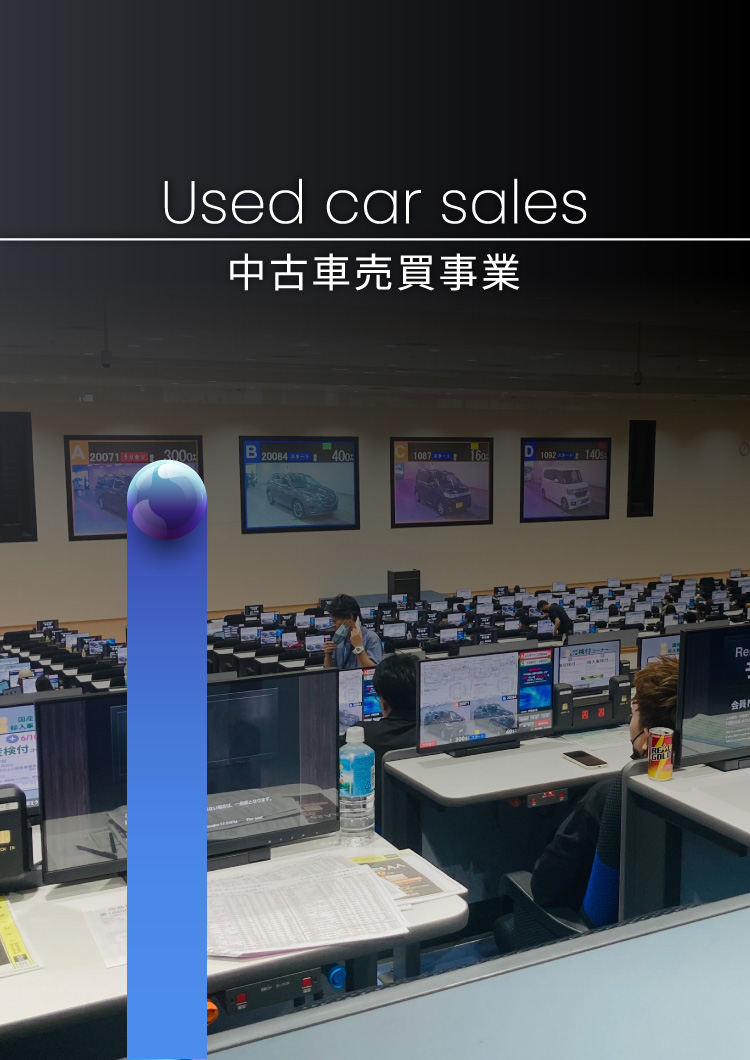 中古車売買事業